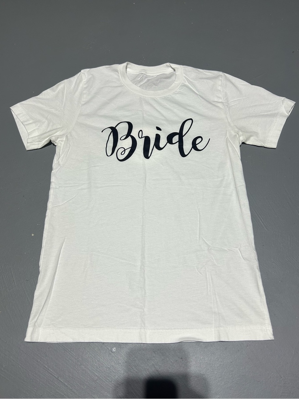 White Bride Stretchy Soft & Cozy Short Sleeve Shirt (Women’s Small)